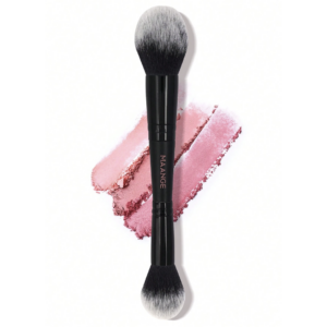Maange Professional Makeup Dual Brush Black.