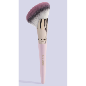 Maange Professional Makeup Sickle Shaped Brush Pink.
