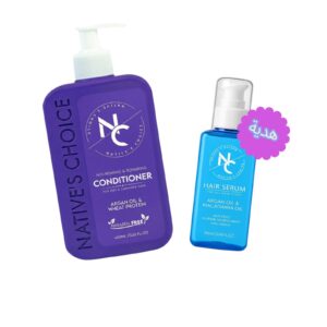 NC Hair ( Conditioner Argan Oil 400ml + Serum Macadamia Oil 90ml )