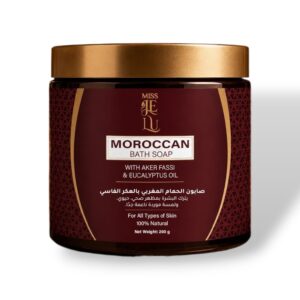 Miss Je Lu Moroccan Bath Soap with Aker Fasi 200 gm