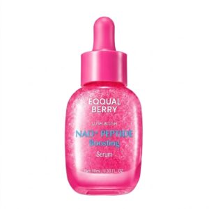 Eqqualberry lush blush nad+ peptide boosting serum mini 10ml