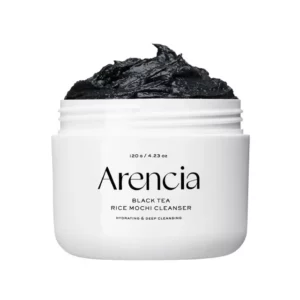 Arencia Black Tea Rice Mochi Cleanser 120g