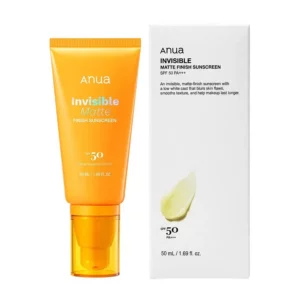 Anua Invisible Matte Finish Sunscreen 50ml
