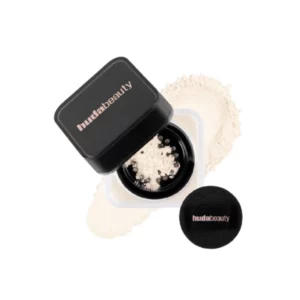 Huda Beauty Baby Bake Mini Easy Bake Loose Baking & Setting Powder Peach Pie.