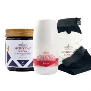 Africana Offer ( Blue Indigo + Loofah + Roll On Good Girl )