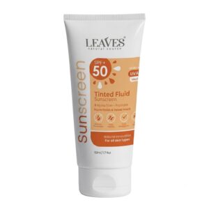 Leaves Sunscreen Tinted Fluid 50ml