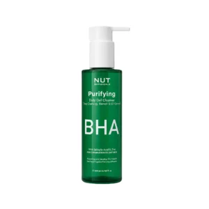 Nut Botanicals BHA Purifying Daily Gel Cleanser with Salicylic Acid & Zinc 200ml