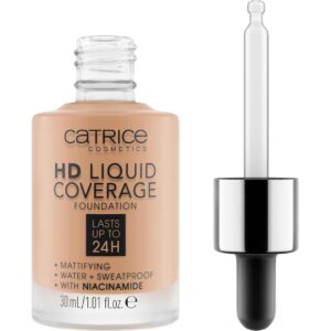 Catrice HD Liquid Coverage Foundation 040 Warm Beige.